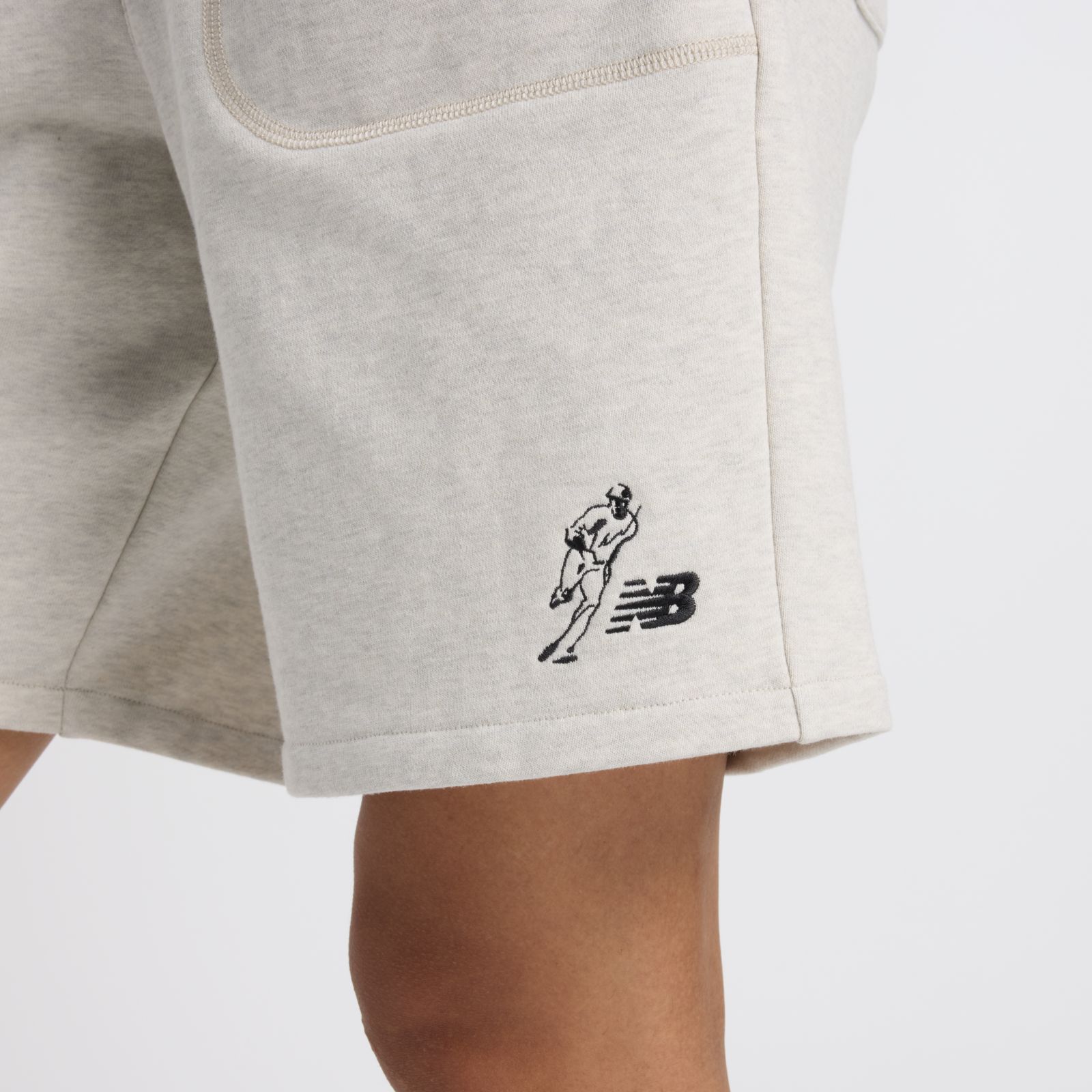 Мужские худи New Balance Shohei Signature Fleece 9" Short — фото 7