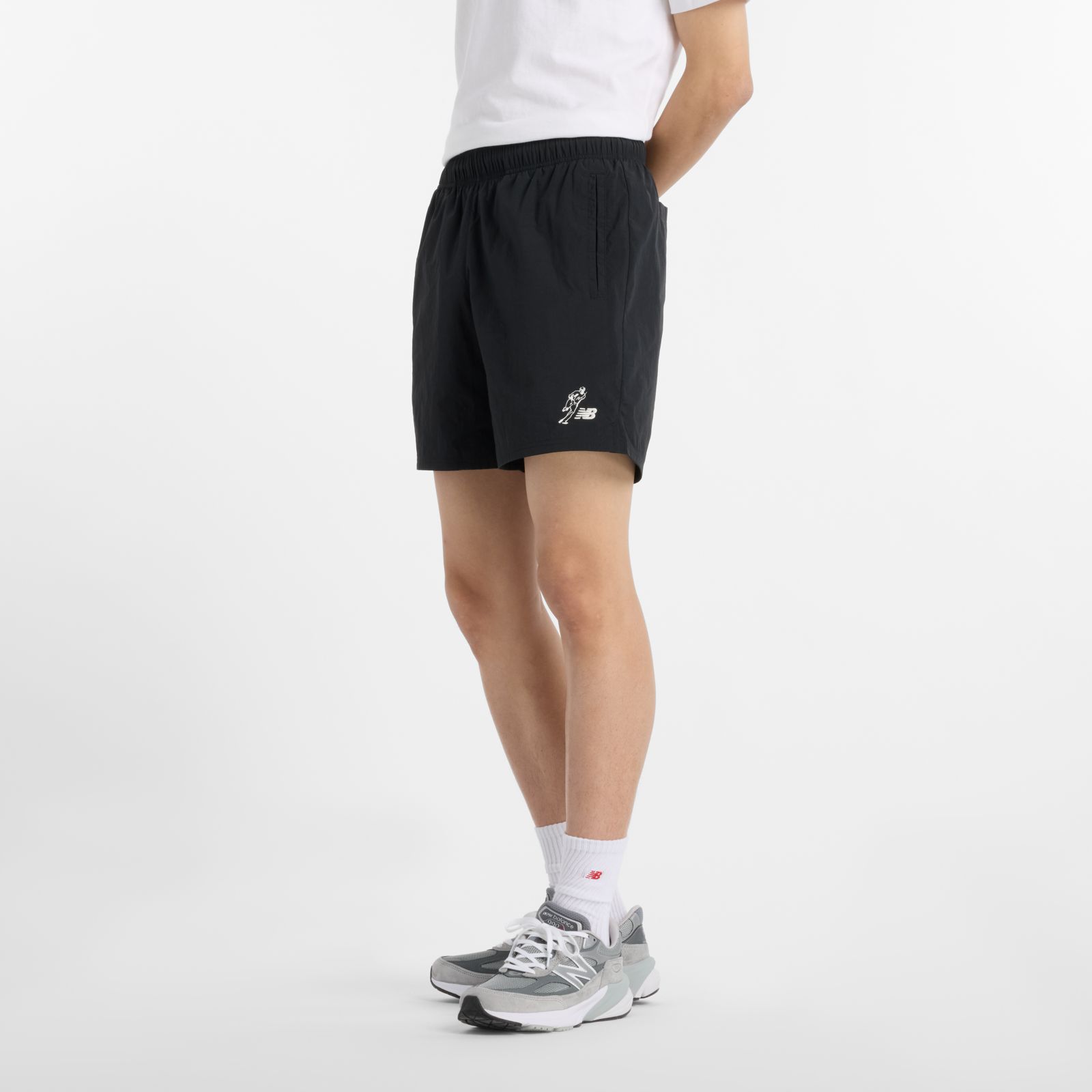 Мужские брюки New Balance Shohei Signature Woven Nylon 7" Short — фото 5