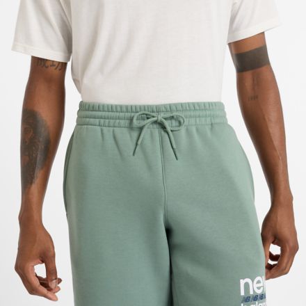 Sport Graphic Fleece Short 9"
