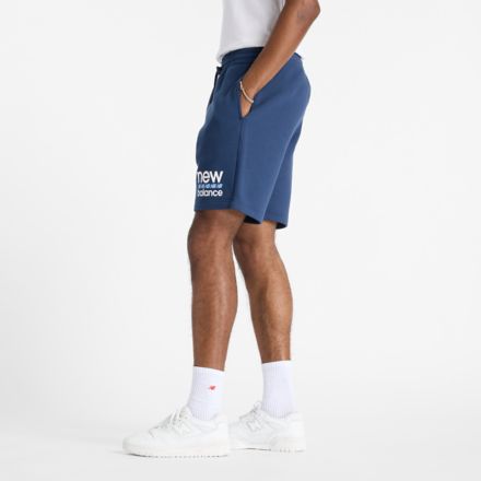 Sport Graphic Fleece Short 9"