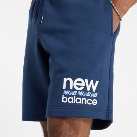 Sport Graphic Fleece Short 9"