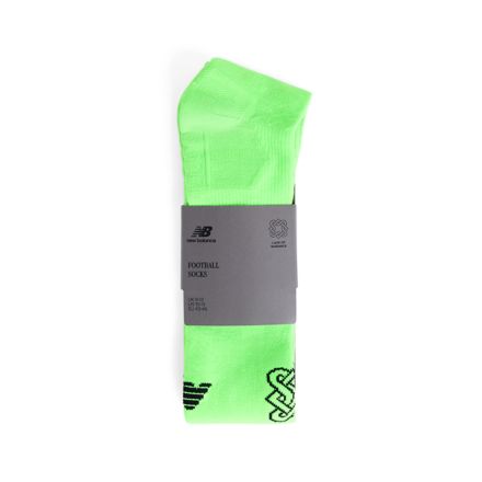 NB x Lack of Guidance Sock, ENERGY LIME with Green, MS62N1MOELO