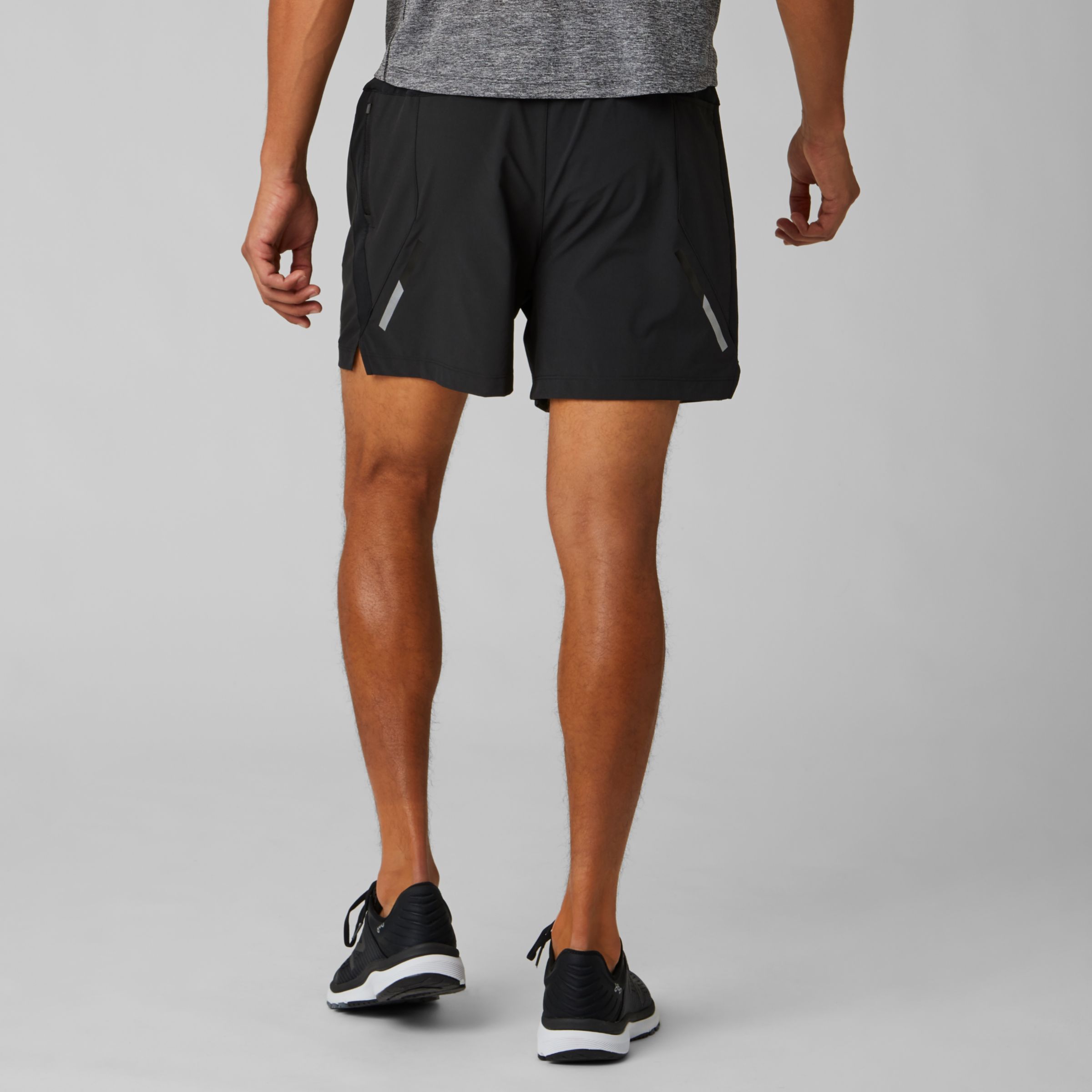 new balance 5 inch woven run shorts mens