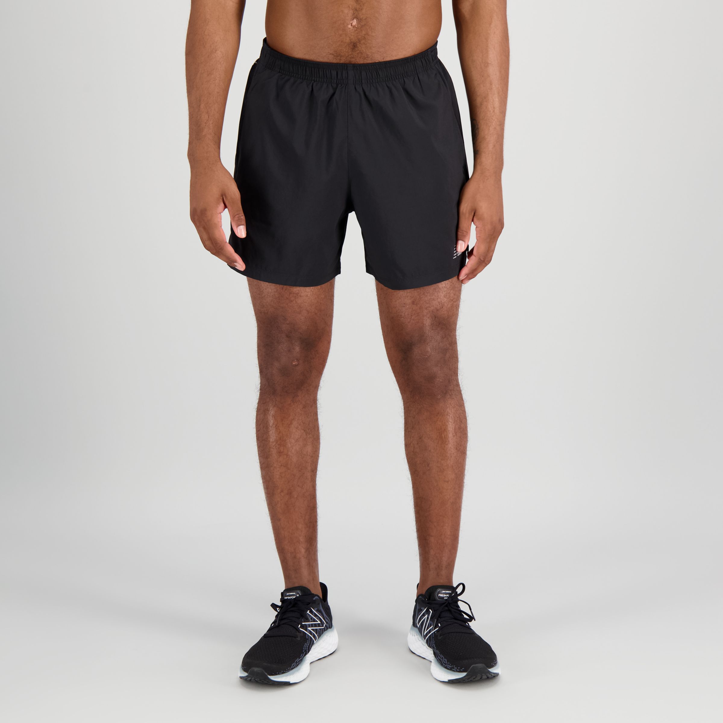 

New Balance Men's Accelerate 5 inch Short Black - Black