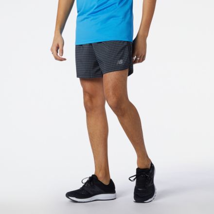 Men's Printed Accelerate 5 Inch Short Apparel - New Balance