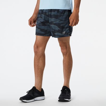 Men's Printed Accelerate 5 inch Short Apparel - New Balance