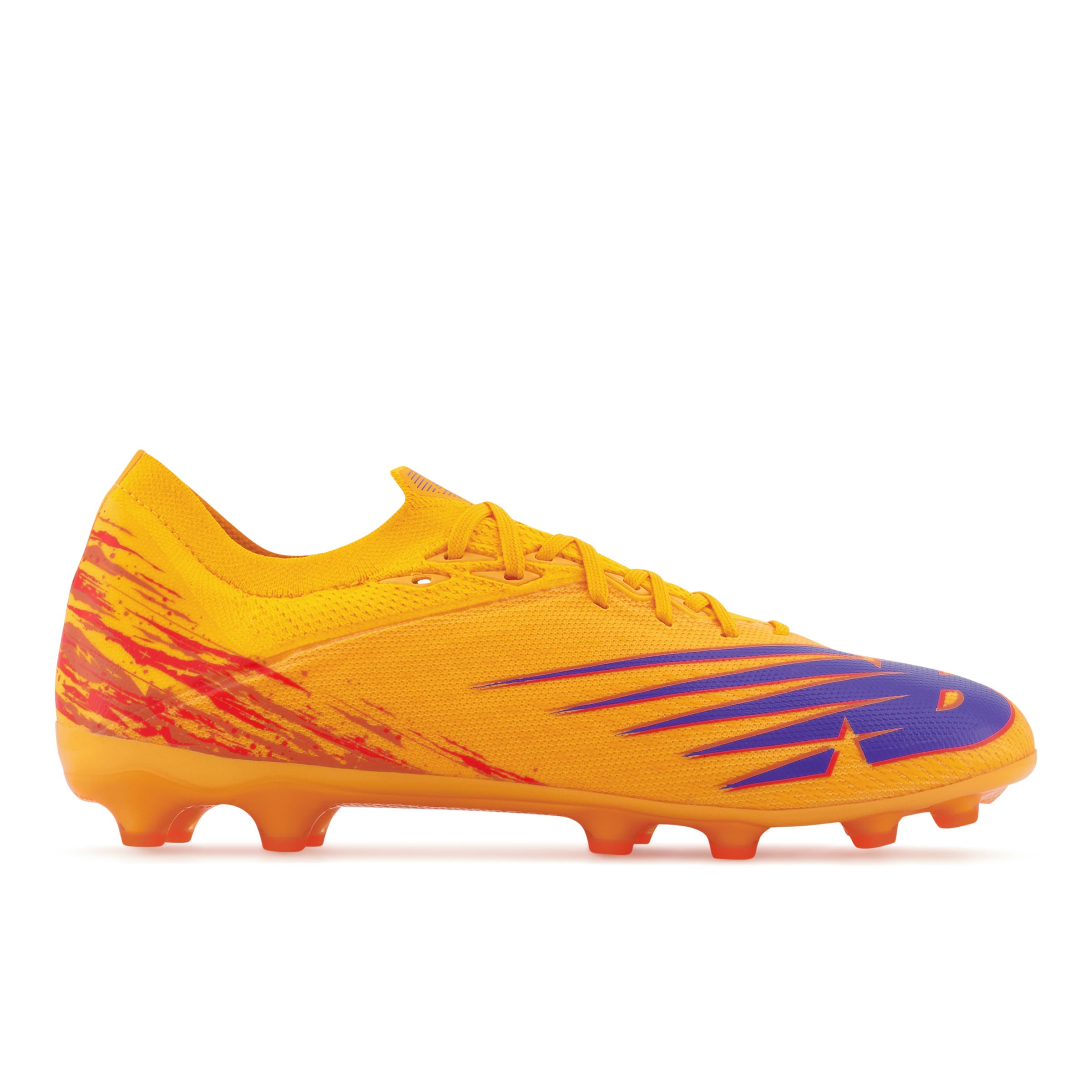 New Balance Hombre Furon v6+ Destroy AG in Amarillo/Naranja, Synthetic, Talla 40 - MSF2AA65
