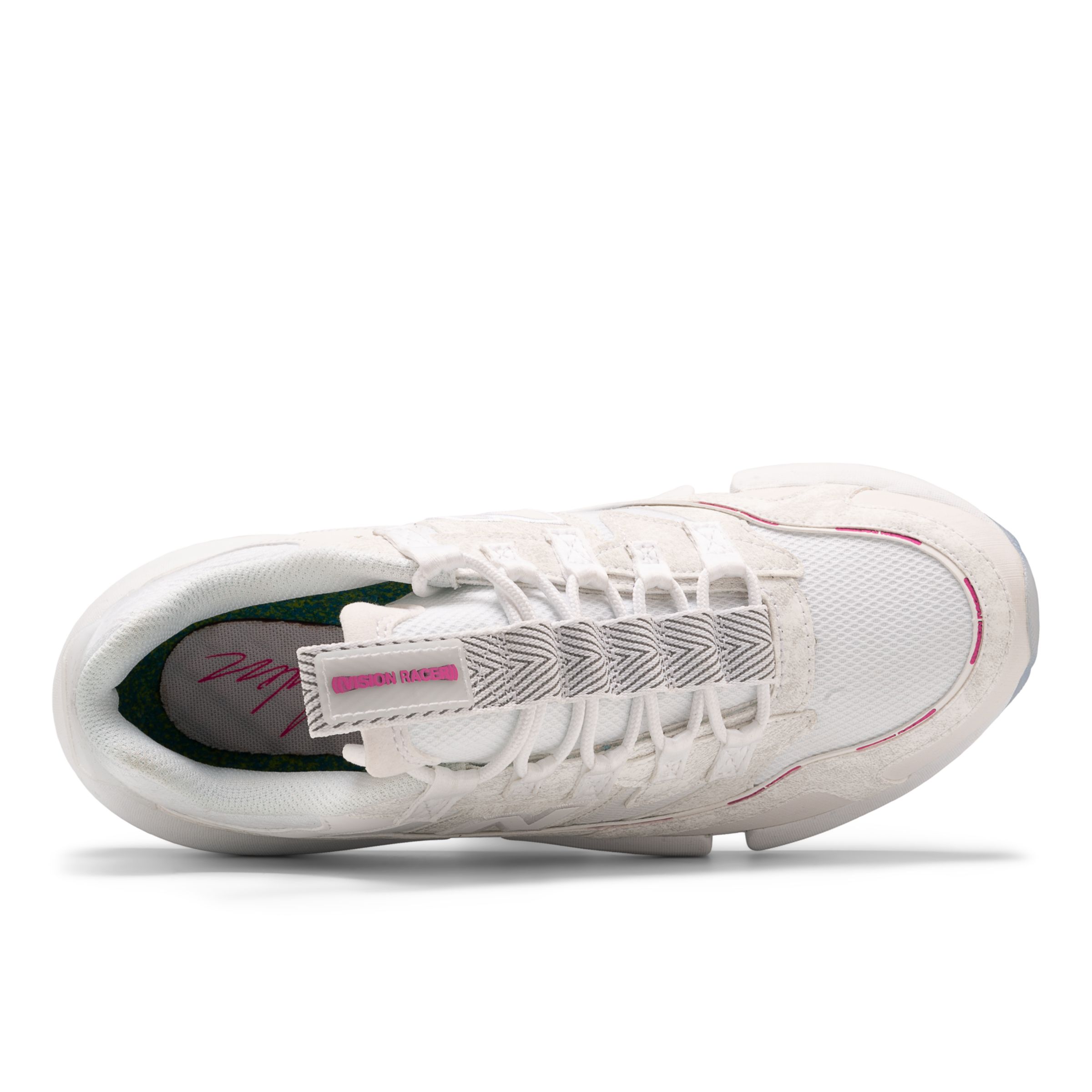 new balance vision racer white