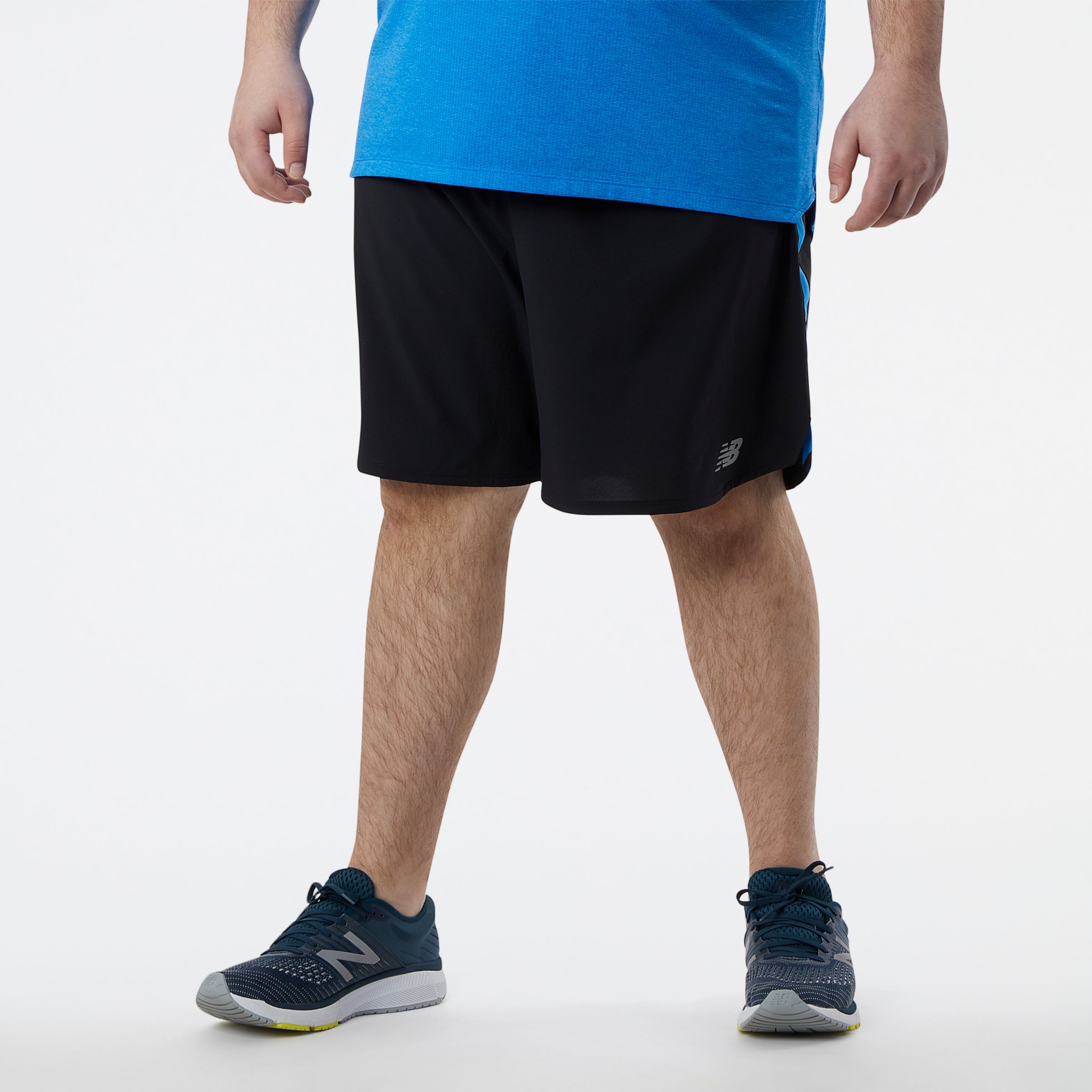 new balance running shorts with compression