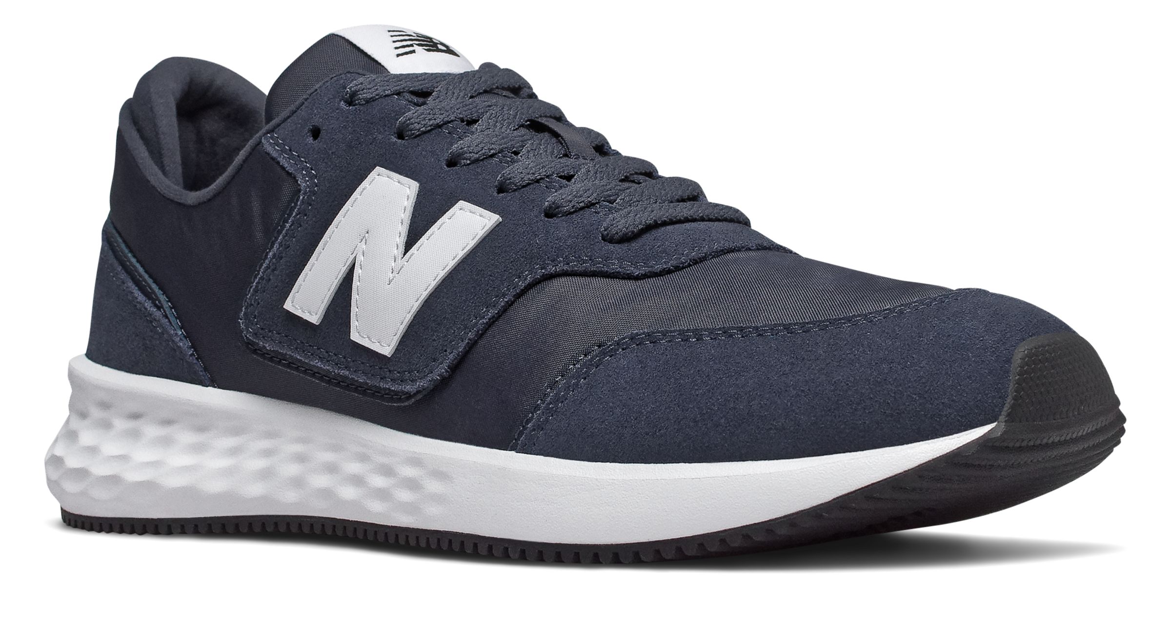 new balance x70 cinza e azul