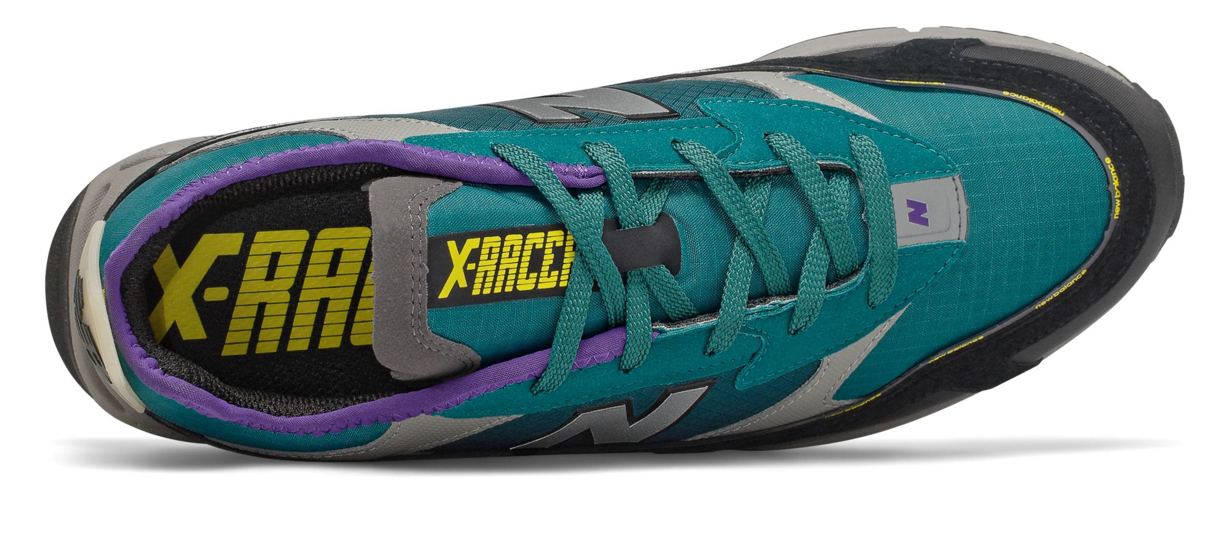 new balance x racer teal purple