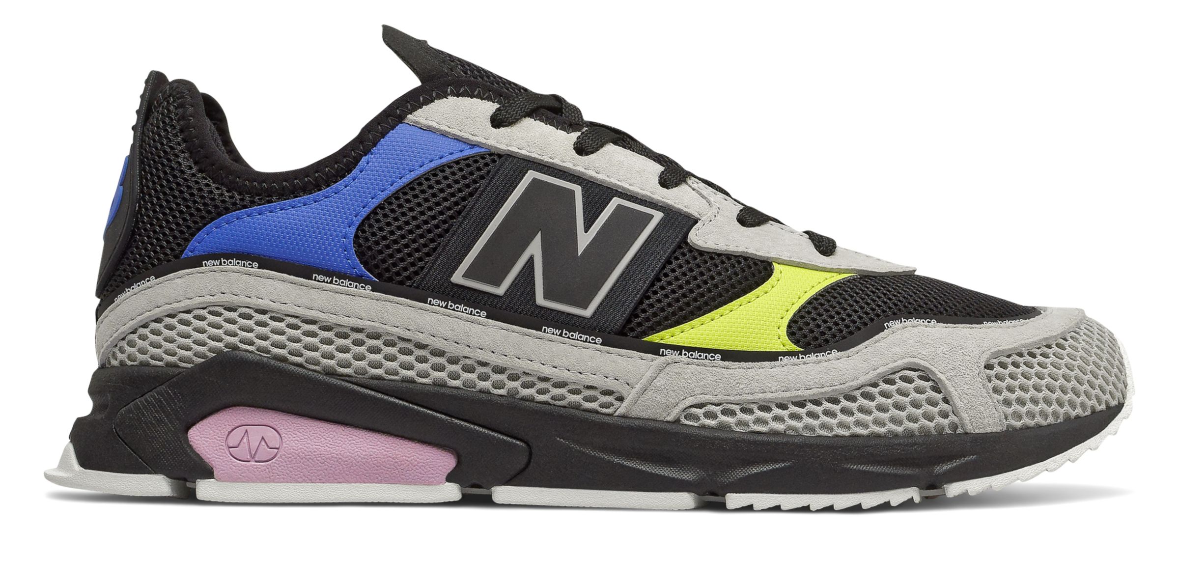new balance x racer grey