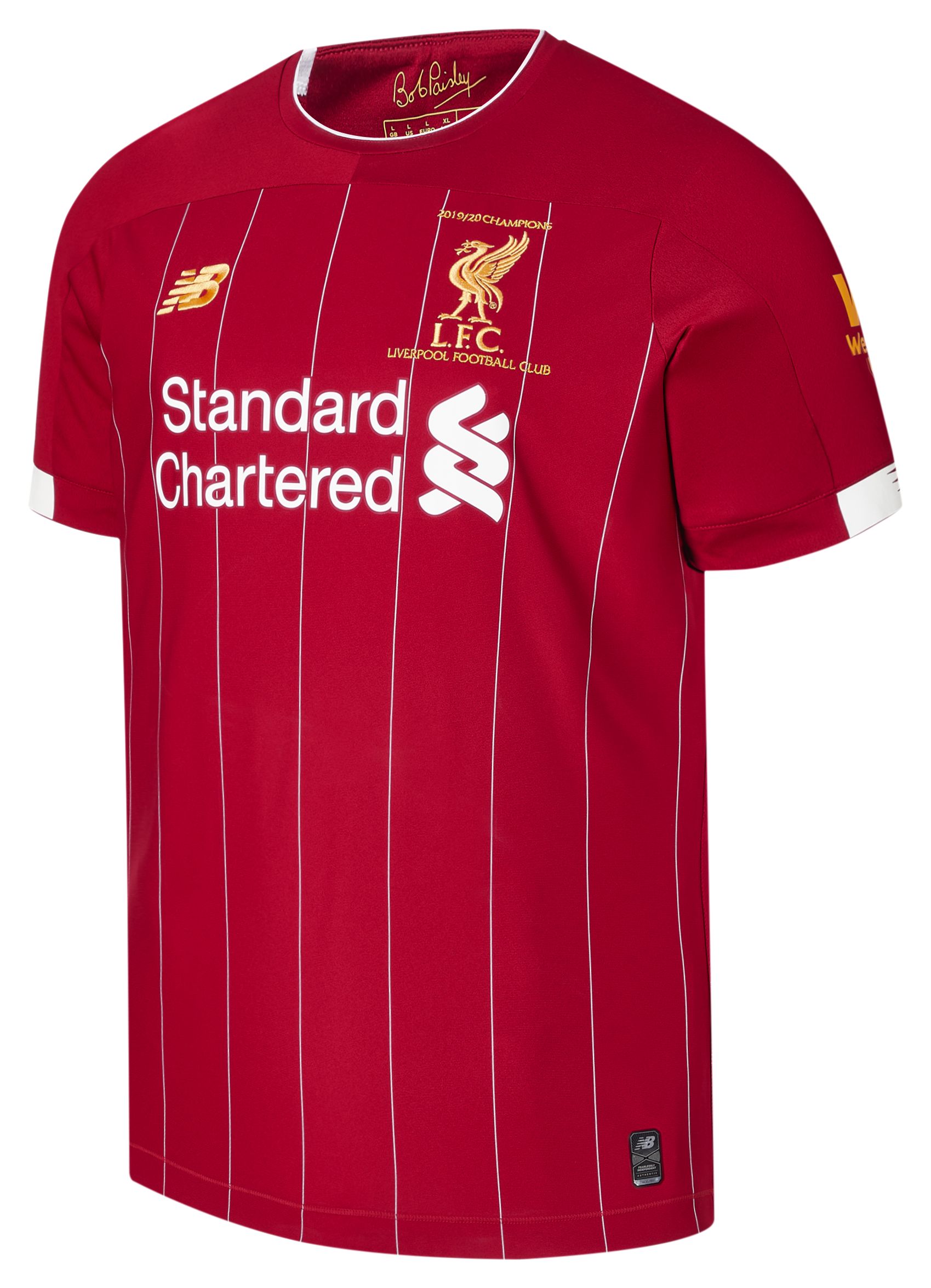 Liverpool FC Home SS Champions Jersey 