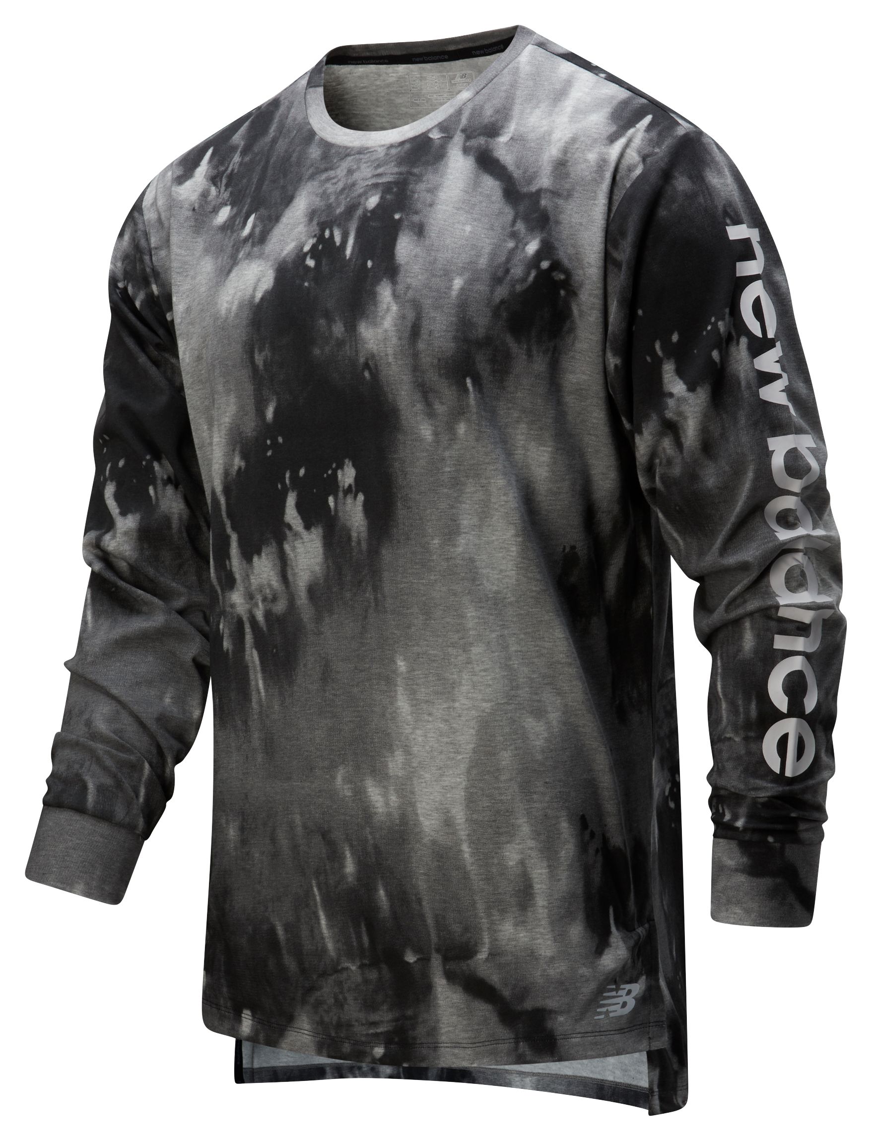 new balance heather tech long sleeve