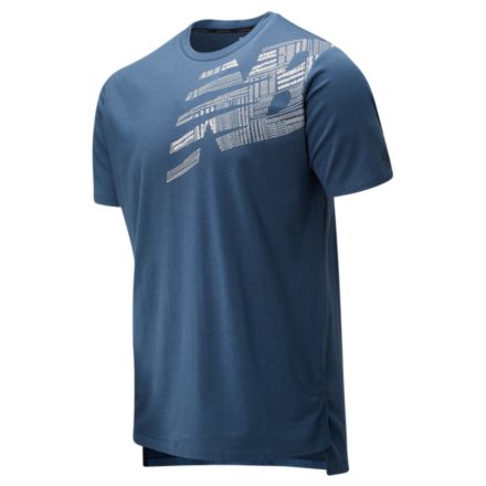 New Balance Printed R.W.T. Heathertech T, MT01061SNH