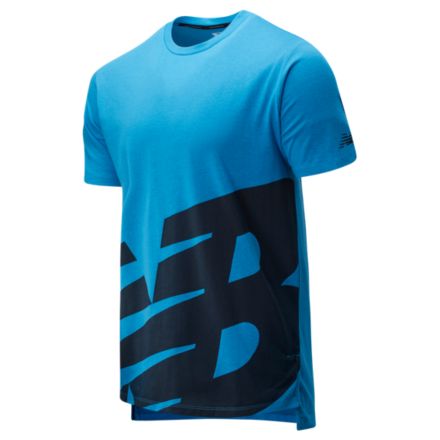 New Balance Printed R.W.T. Heathertech T, MT01061VBR