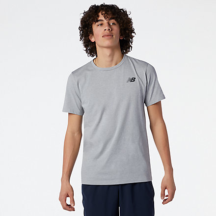 NB Heathertech T T-Shirt, MT01070AG image number null