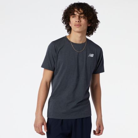 New Balance Heathertech T, MT01070BKH