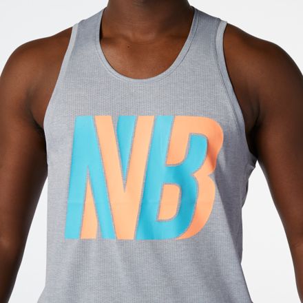 Printed Impact Run Singlet