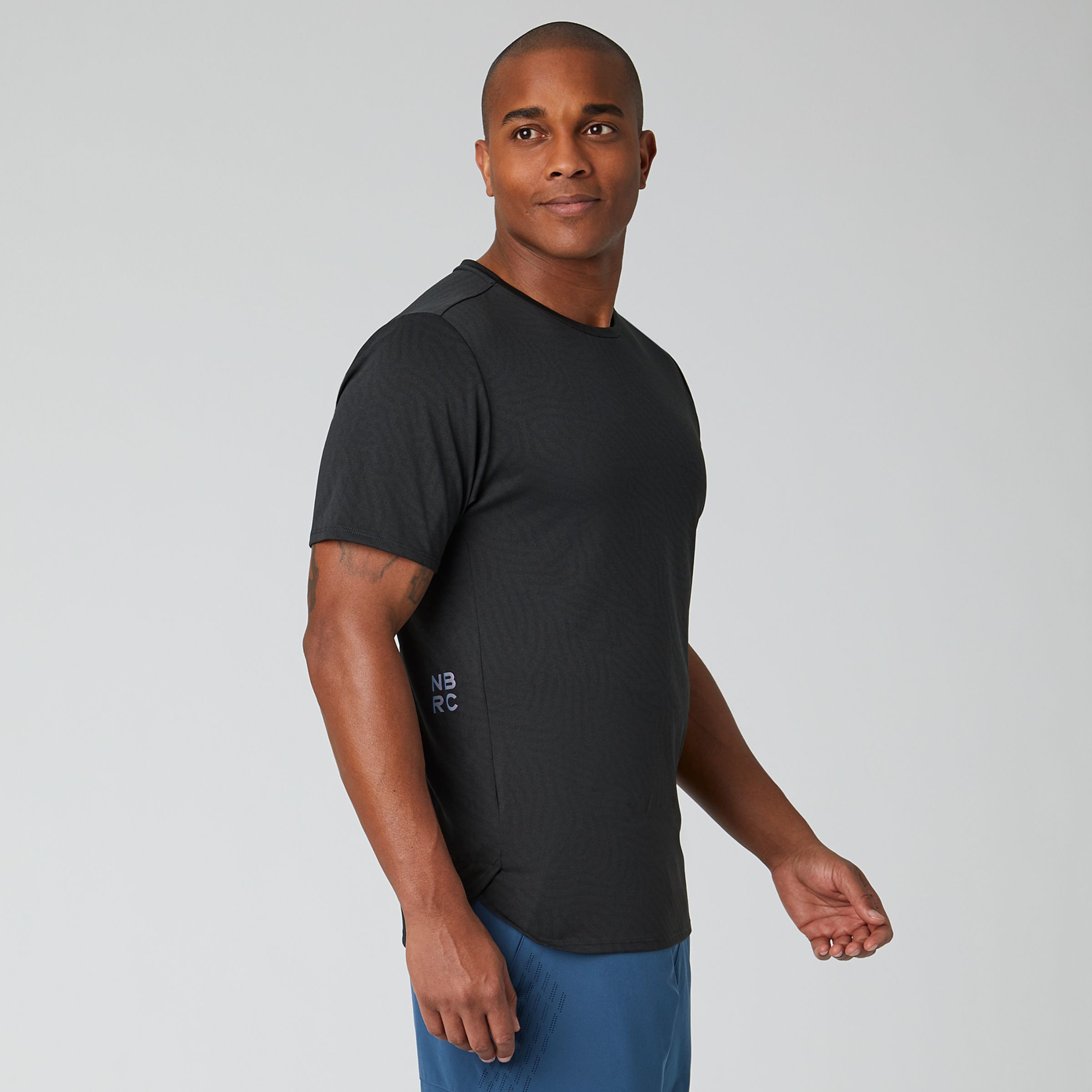 new balance q speed jacquard short sleeve