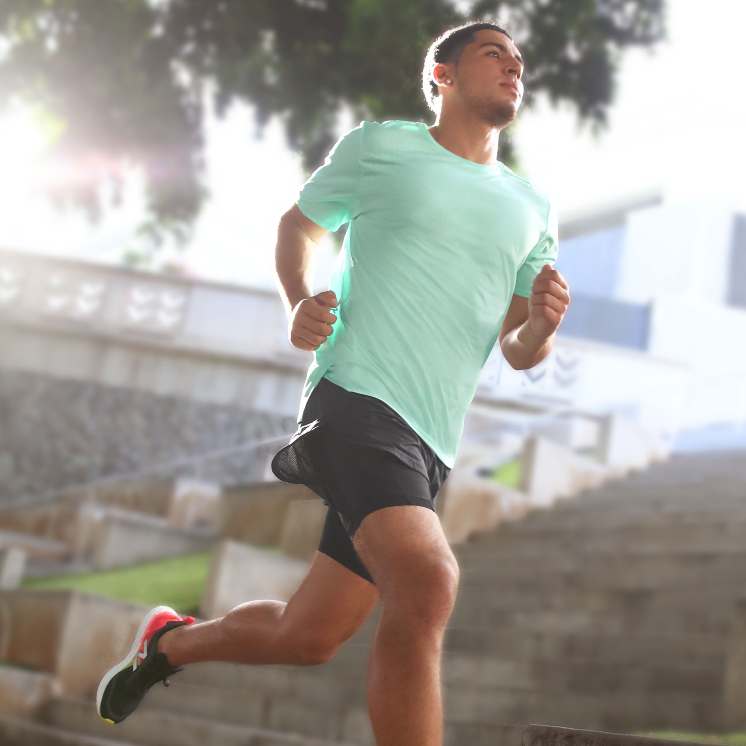 new balance q speed shorts