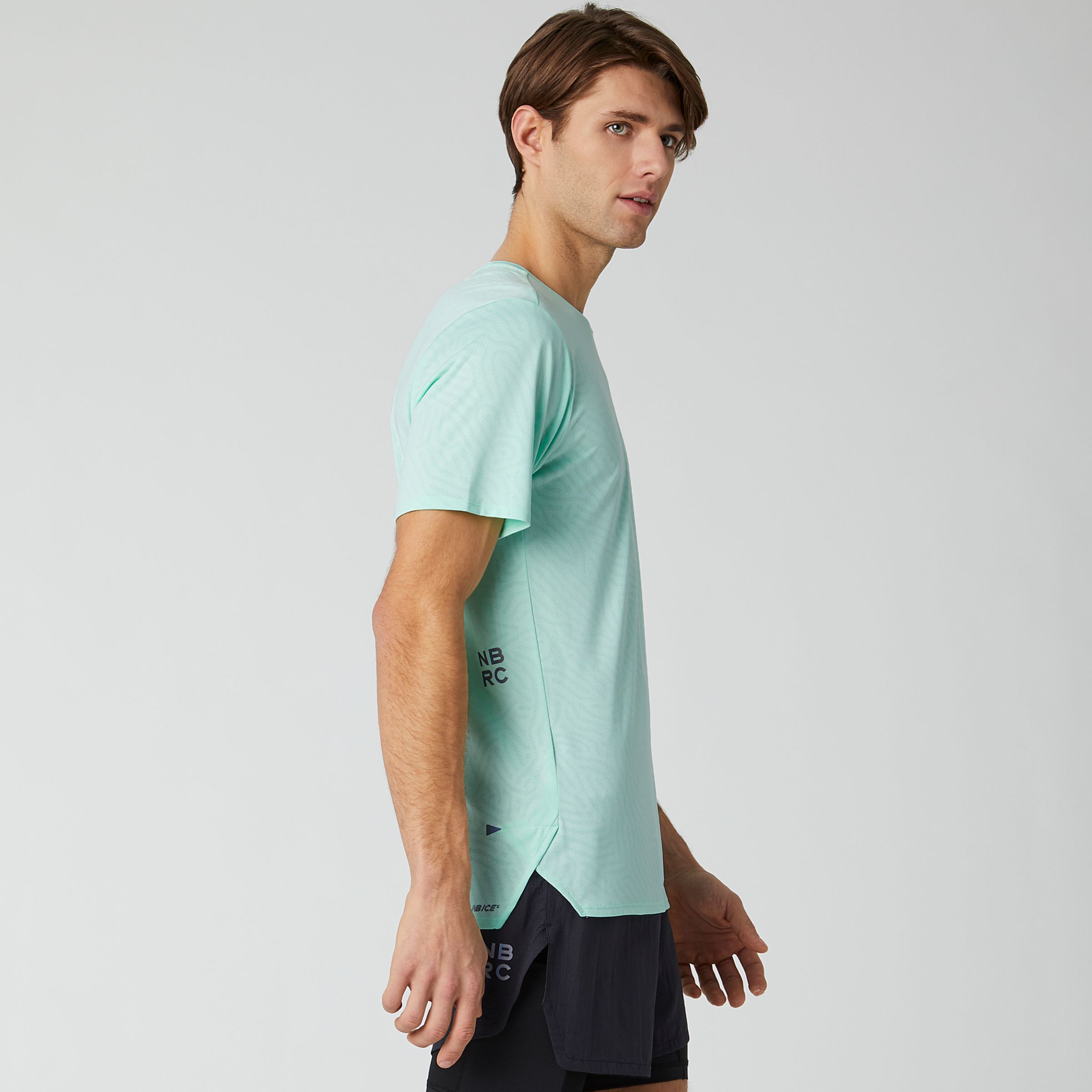 new balance q speed jacquard short sleeve