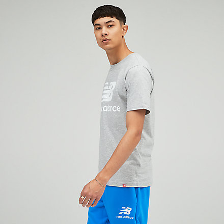 NB Essentials Stacked Logo Tee