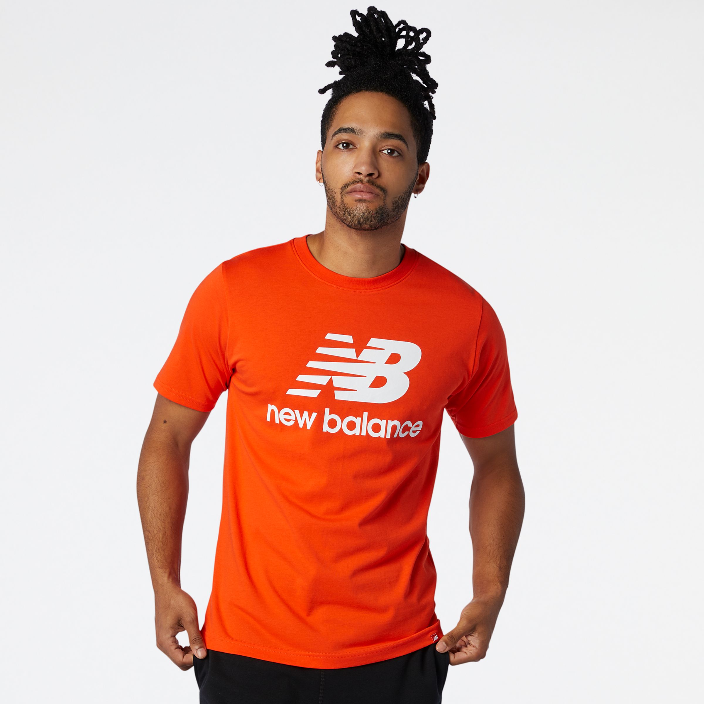 new balance orange t shirt