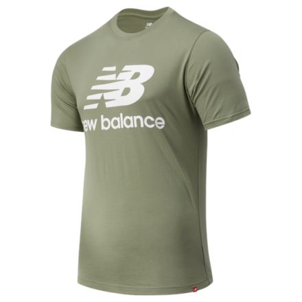 NB Essentials Stacked Logo T-Shirt, MT01575CEL