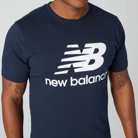 NB Essentials Tee Logo New Outlet - Balance Stacked Joe\'s