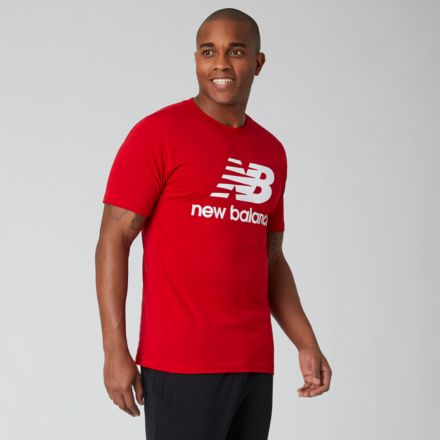 New balance logo tee hotsell