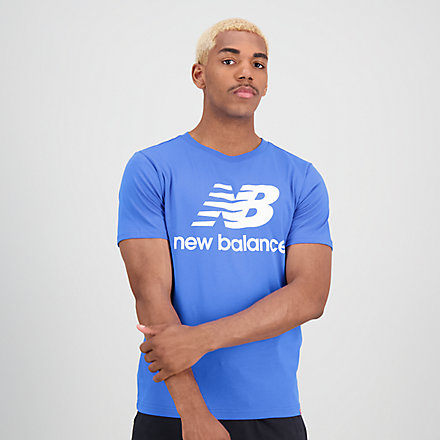 New Balance T-shirt NB Essentials Stacked Logo, MT01575SBU image number null