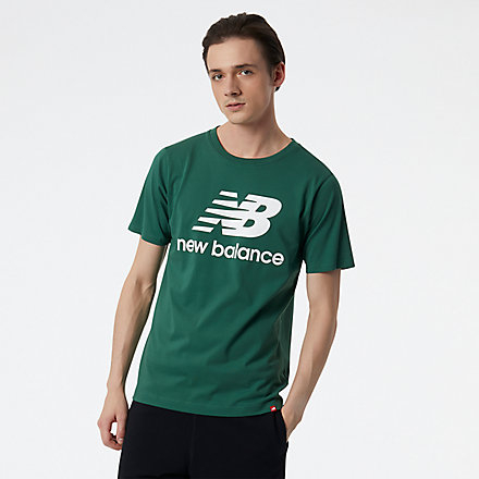 New Balance NB Essentials Stacked Logo Tee, MT01575TFN image number null