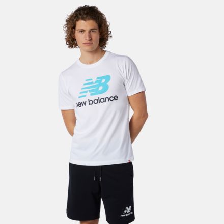 NB Essentials Stacked Logo T-Shirt, MT01575VLS