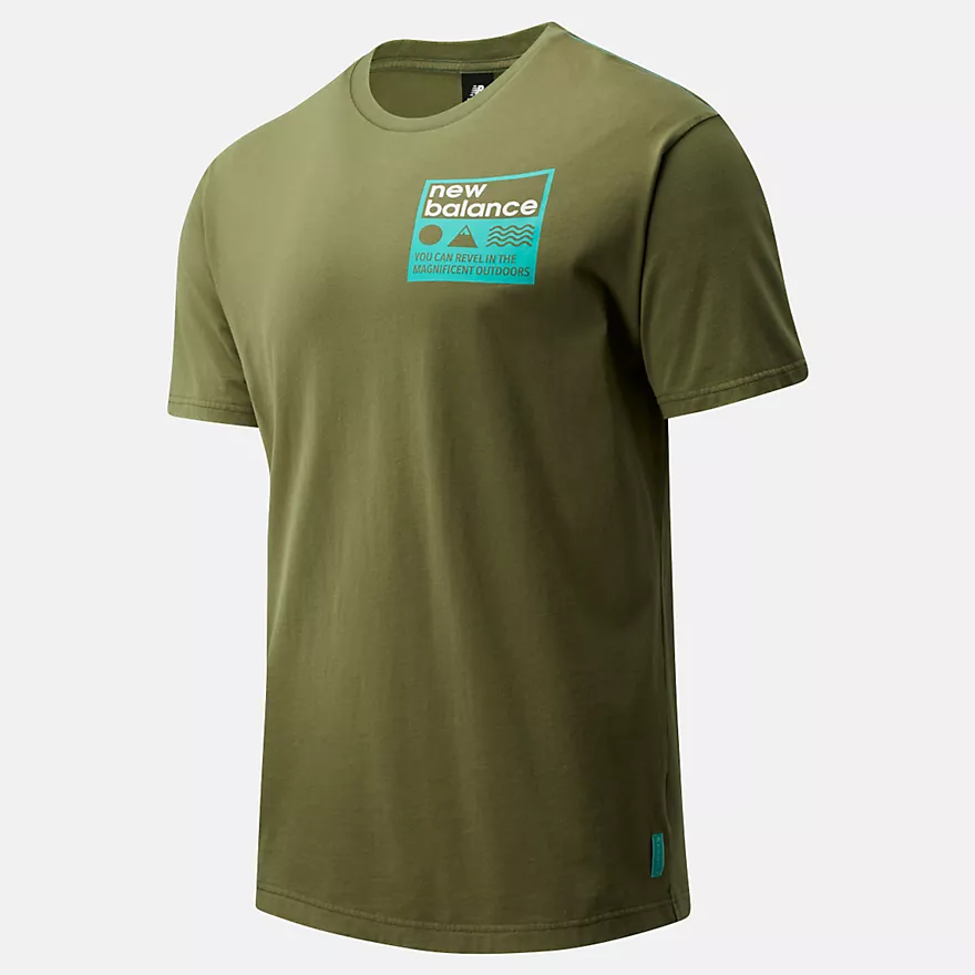 New Balance Men's NB Athletics Trail Stamp T-Shirt Apparel
