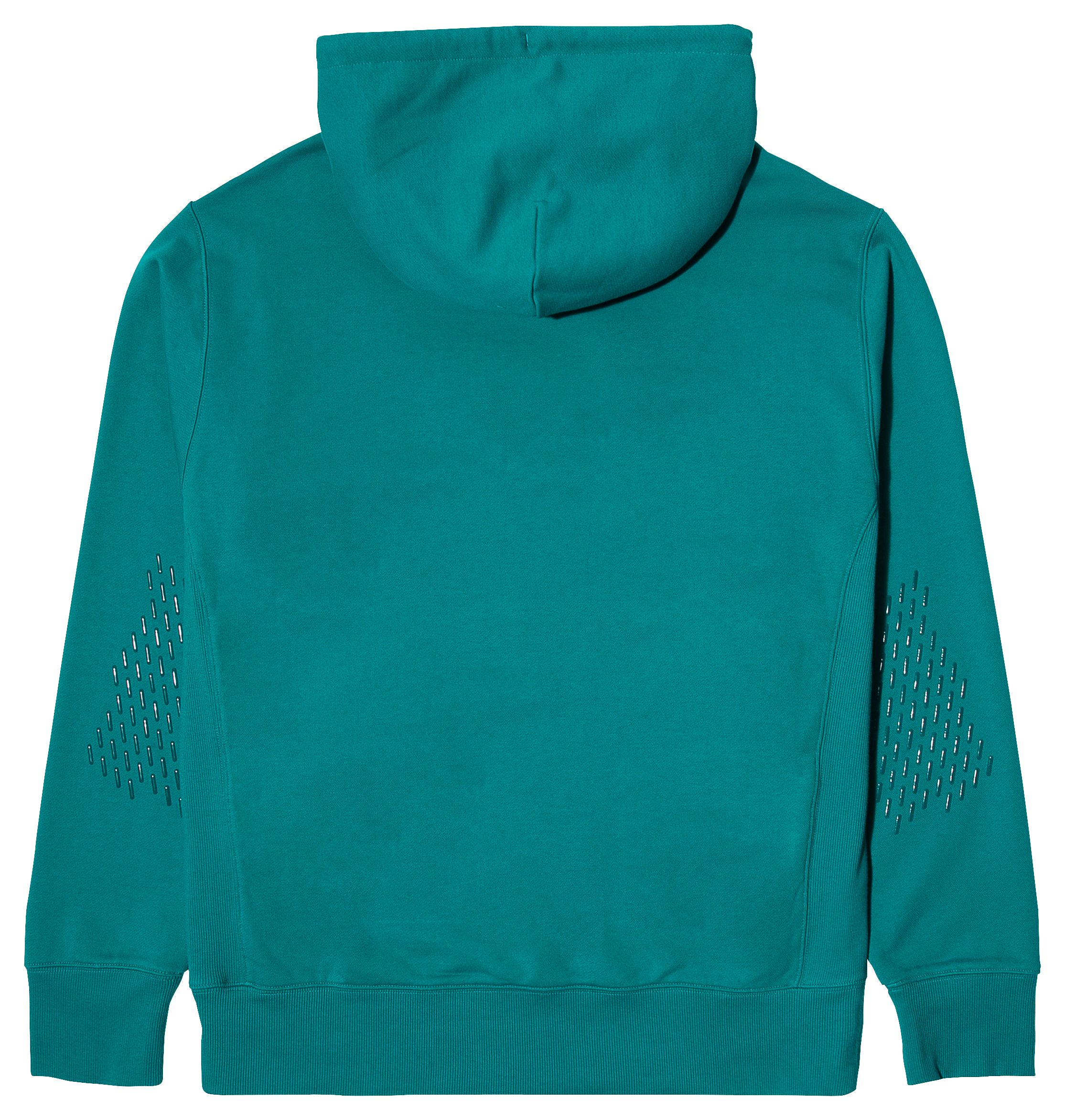 teal hoodie