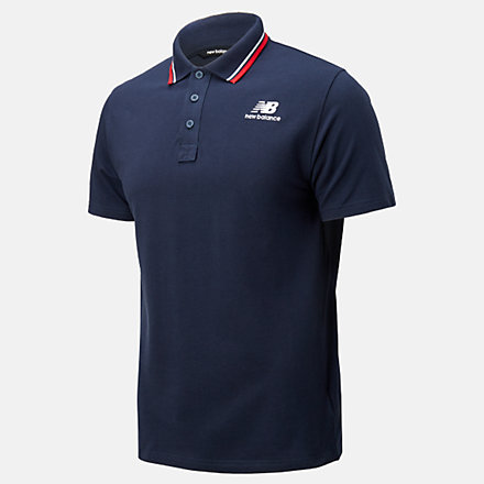 New Balance NB Classic Short Sleeve Polo, MT01983ECL image number null