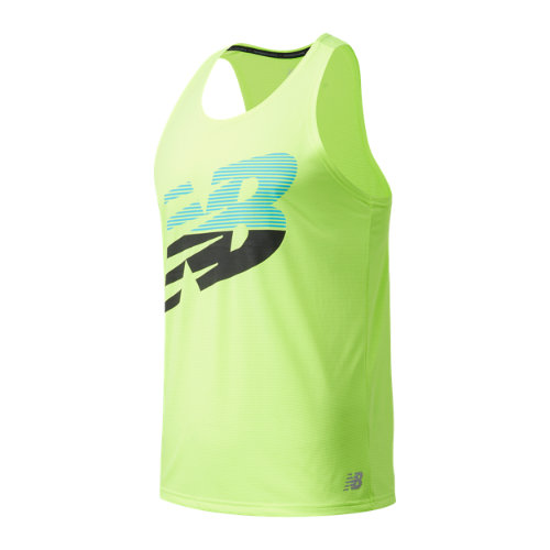 Image of New Balance Men's Printed Accelerate Singlet