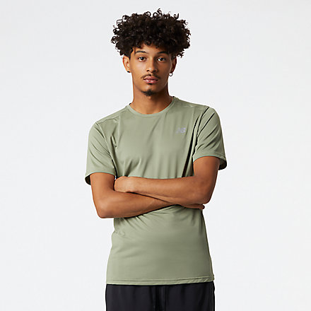 New Balance Accelerate Short Sleeve, MT03203OLF image number null