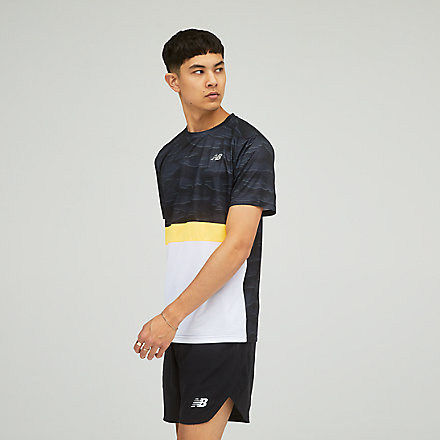 Striped Accelerate Short Sleeve T-shirt