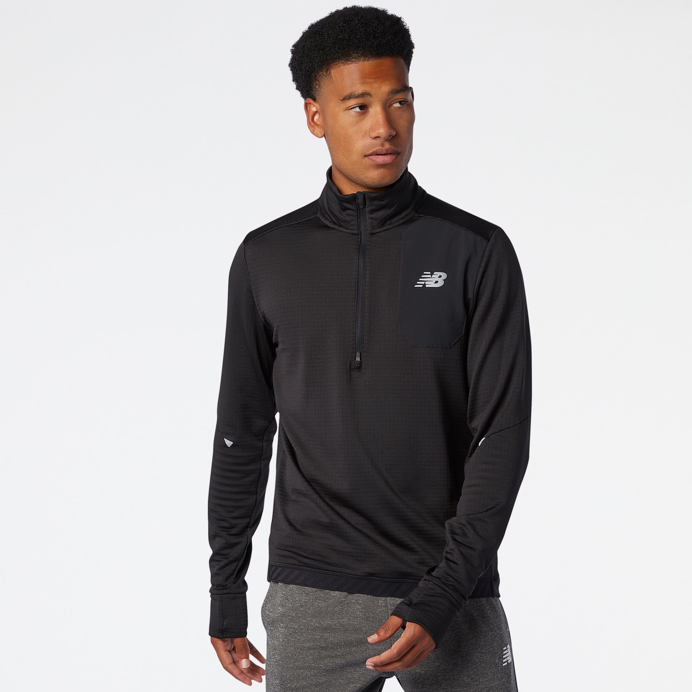 new balance running shirt long sleeve