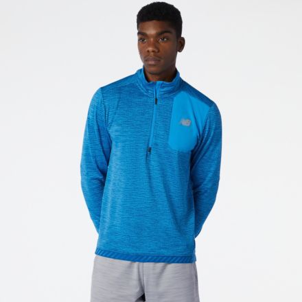 NB NB Heat Grid Half Zip, MT03255HEH