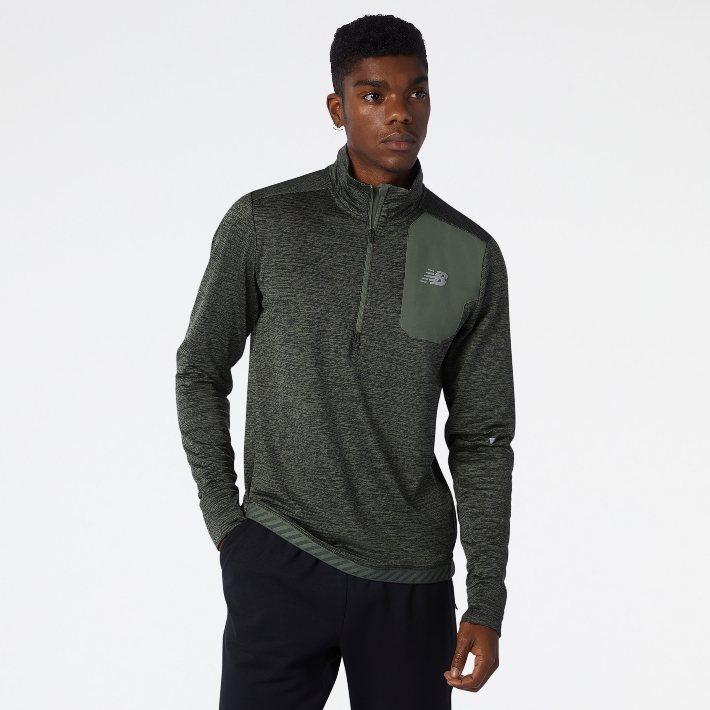 NB Heat Grid Half Zip