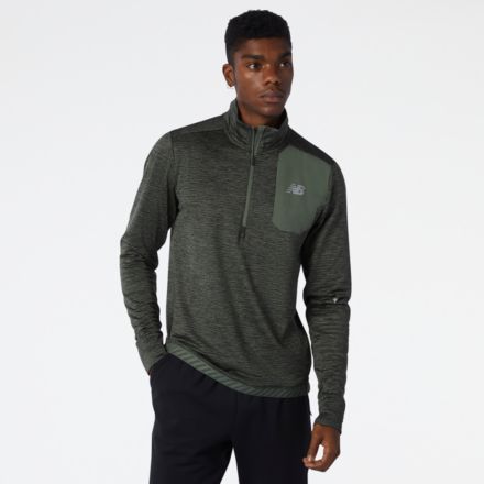 NB NB Heat Grid Half Zip, MT03255NSC