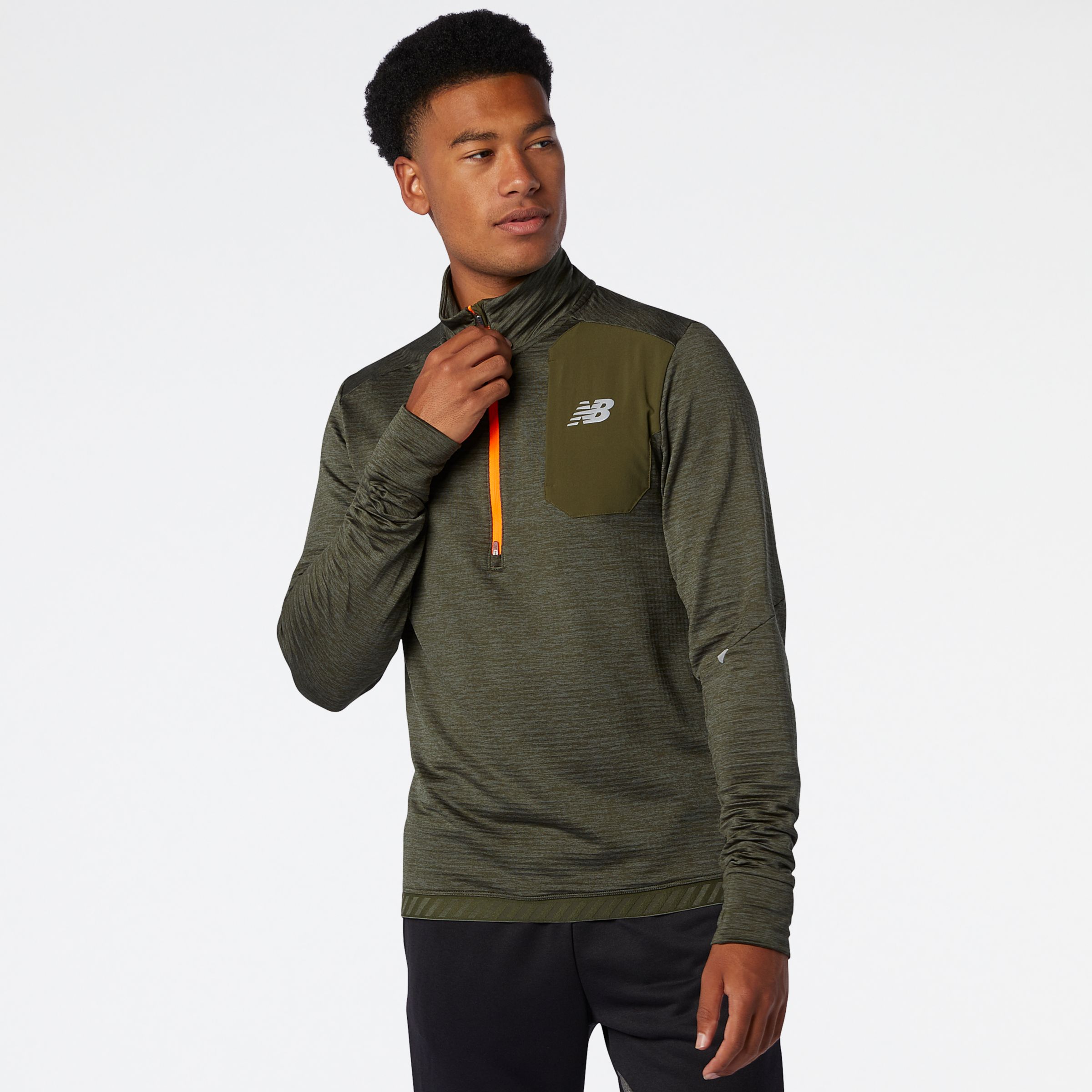 new balance men's long sleeve shirt