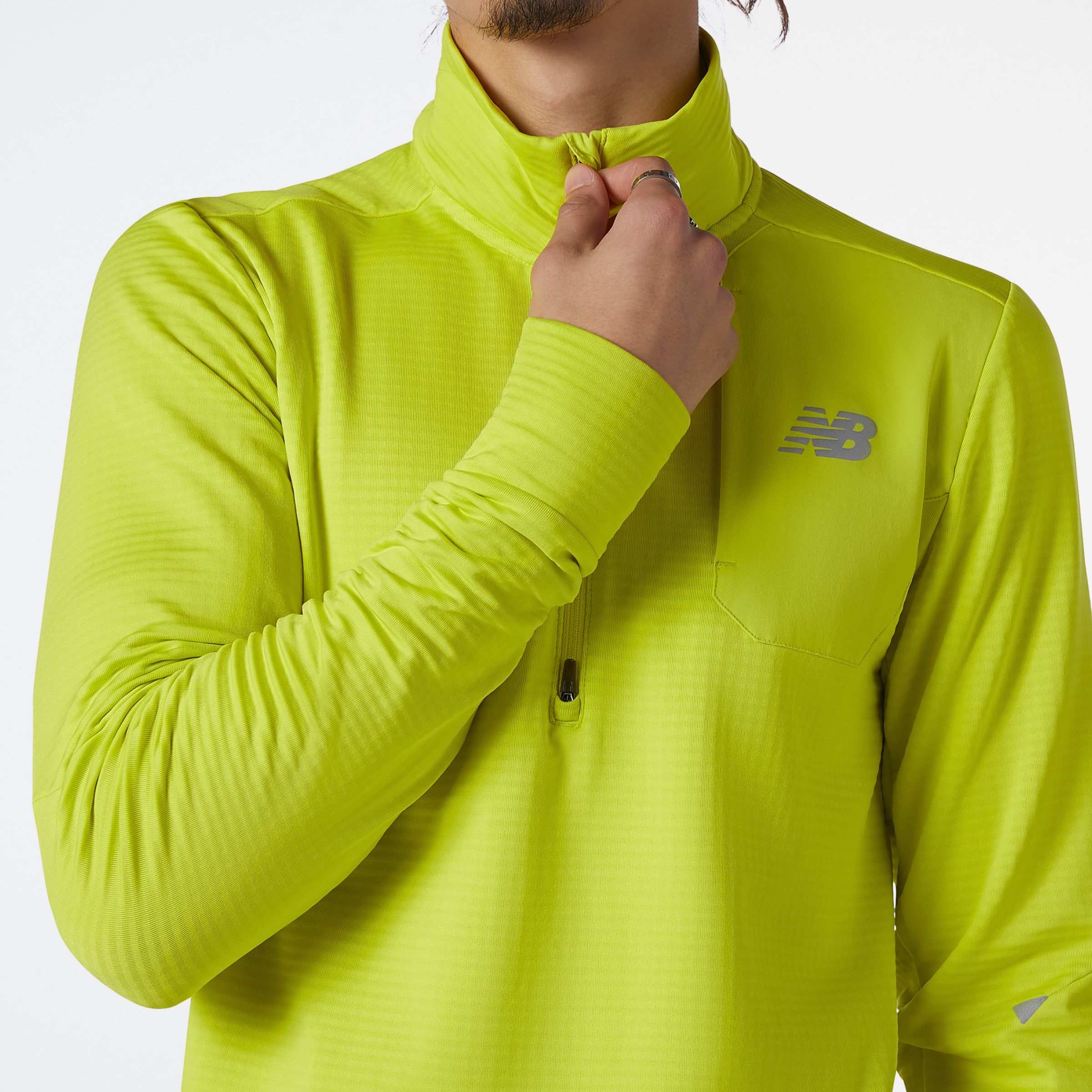 new balance men's heat quarter zip