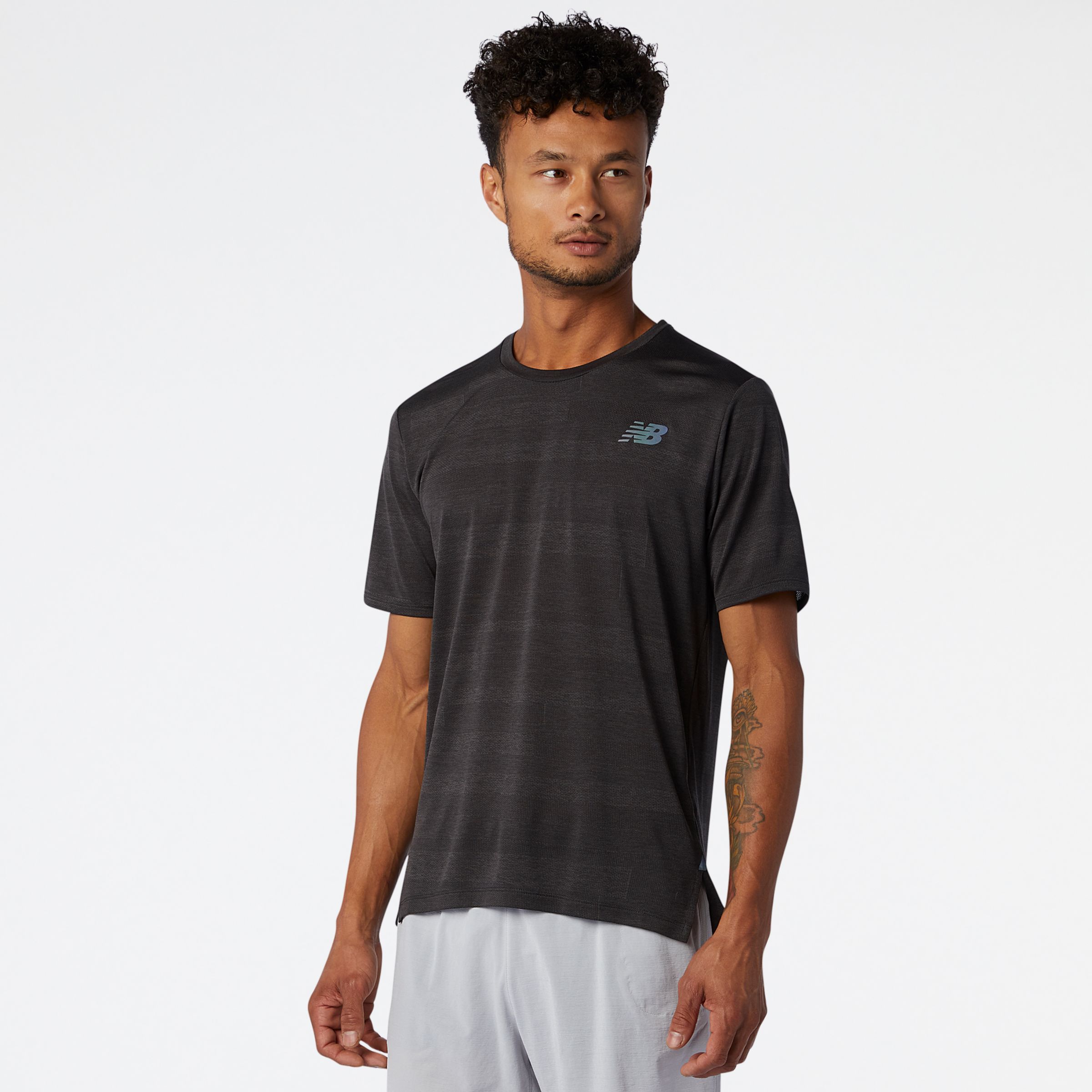 new balance q speed short sleeve