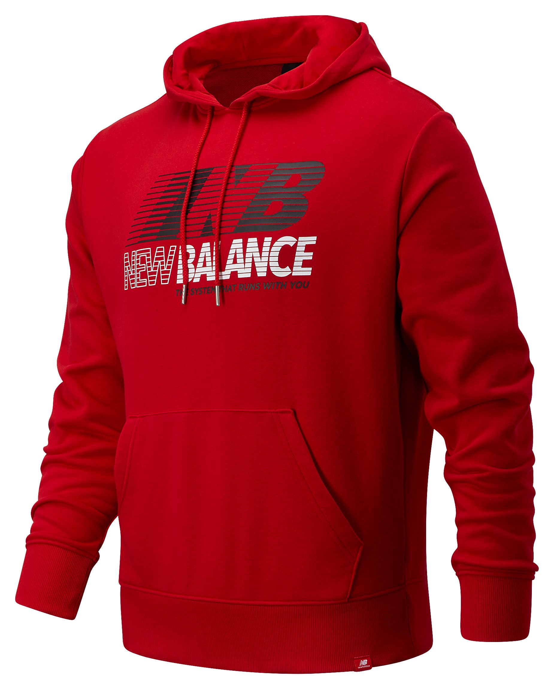 new balance red hoodie