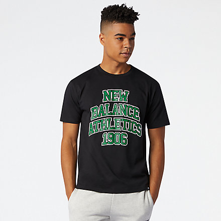 NB NB Athletics Varsity Spec T-Shirt, MT03518BK image number null