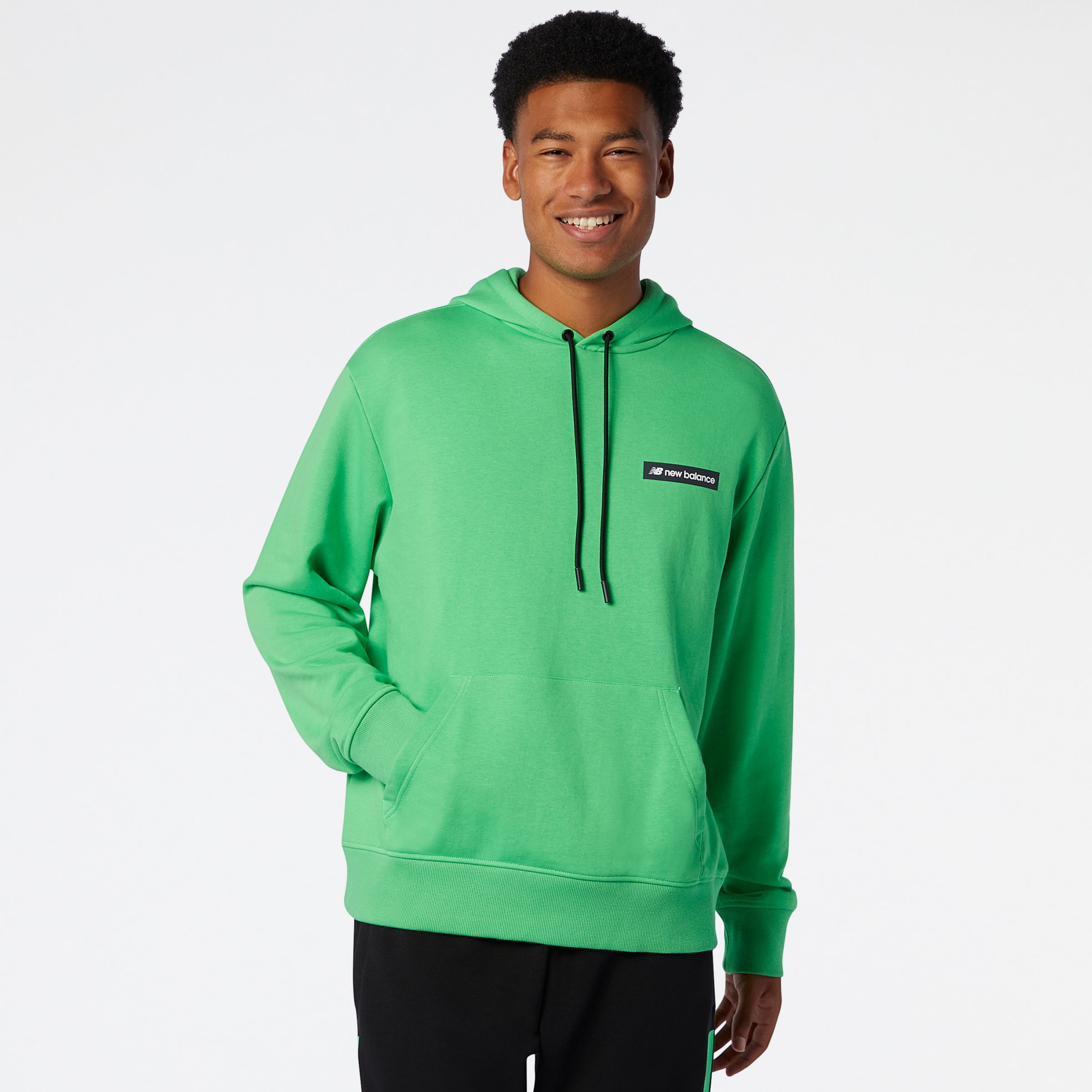 new balance green hoodie